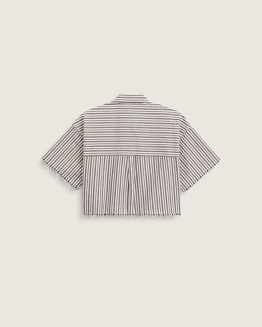 Taka Hayashi For Vault By Vans Crop Shirt Black-White