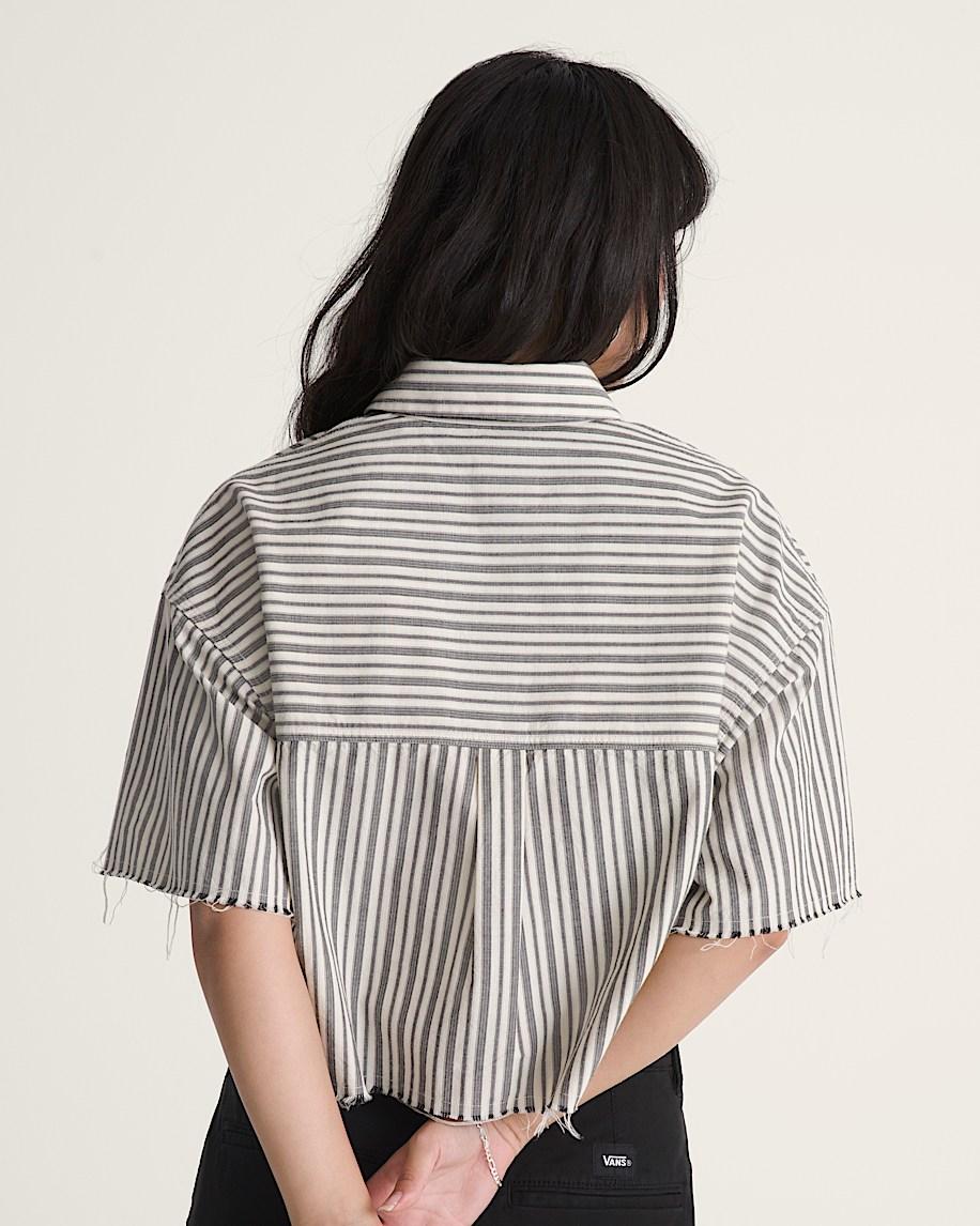 Taka Hayashi For Vault By Vans Crop Shirt Black-White