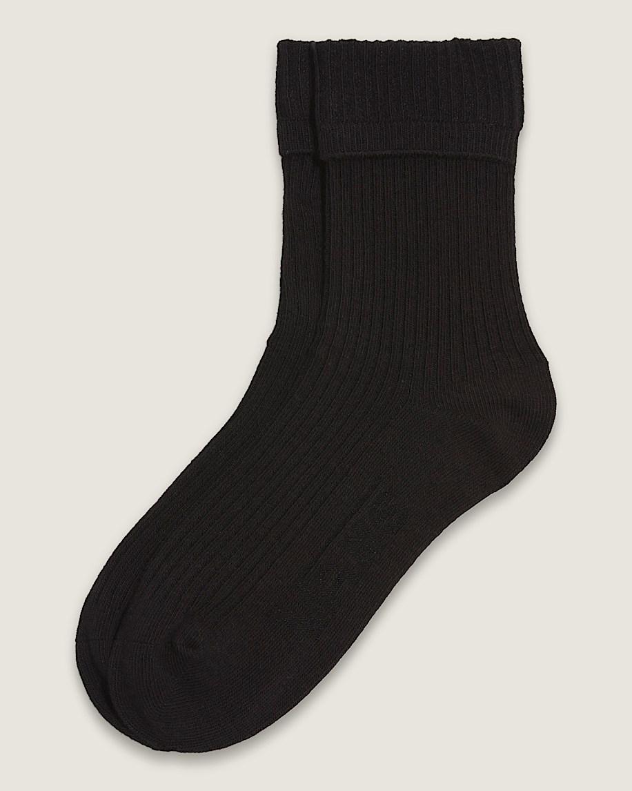 taka hayashi for vault by vans Cuff It Crew Socks Black