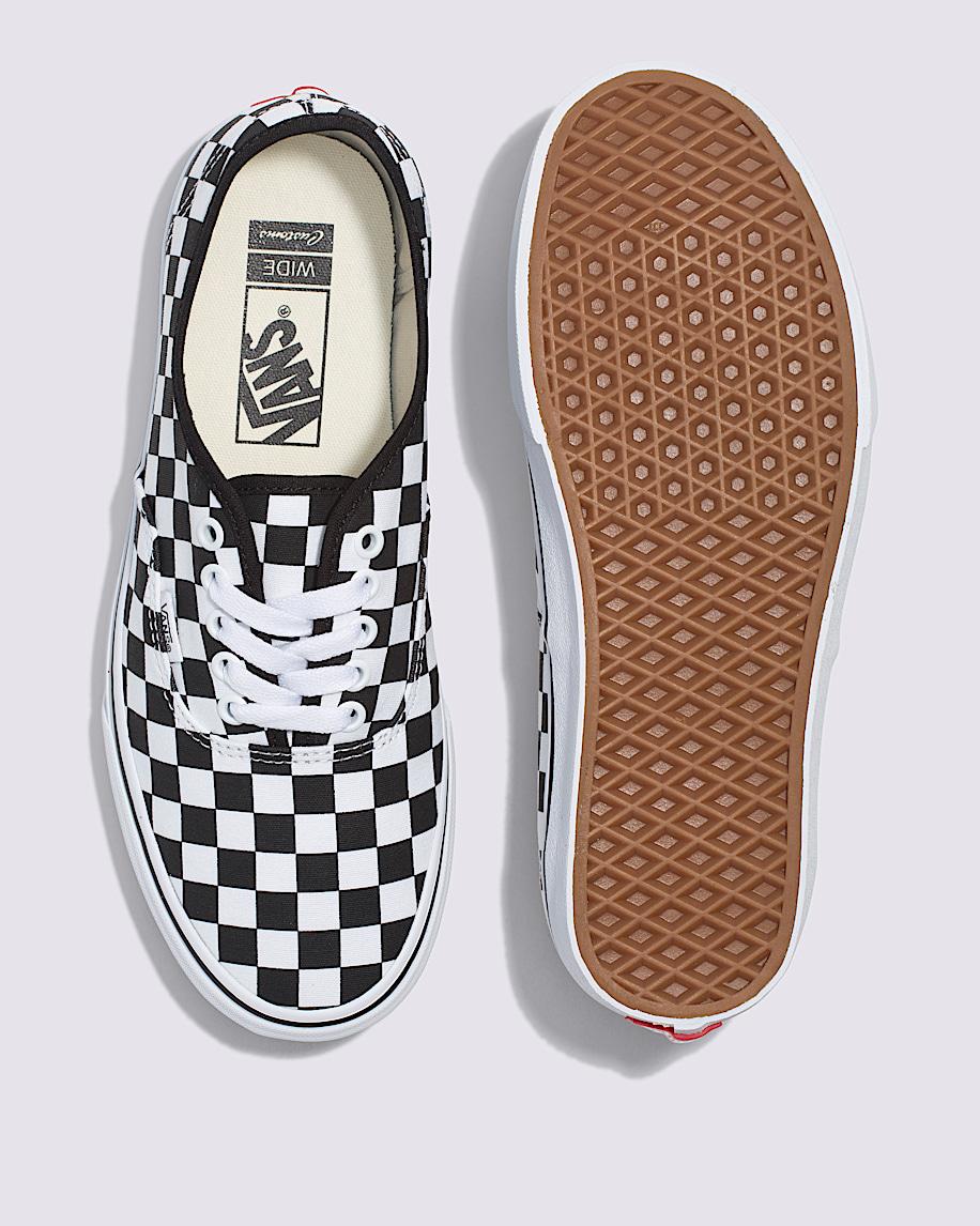 Taka Hayashi For Vault By Vans Customs Authentic Checkerboard Wide Shoe Customs