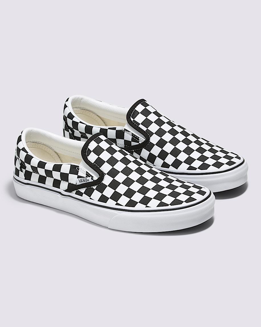 Taka Hayashi For Vault By Vans Customs Classic Slip-On Checkerboard Wide Shoe Customs