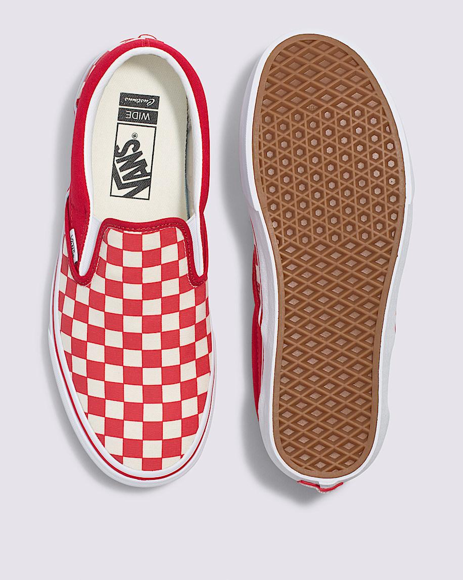 Taka Hayashi For Vault By Vans Customs Classic Slip-On Checkerboard Wide Shoe Customs