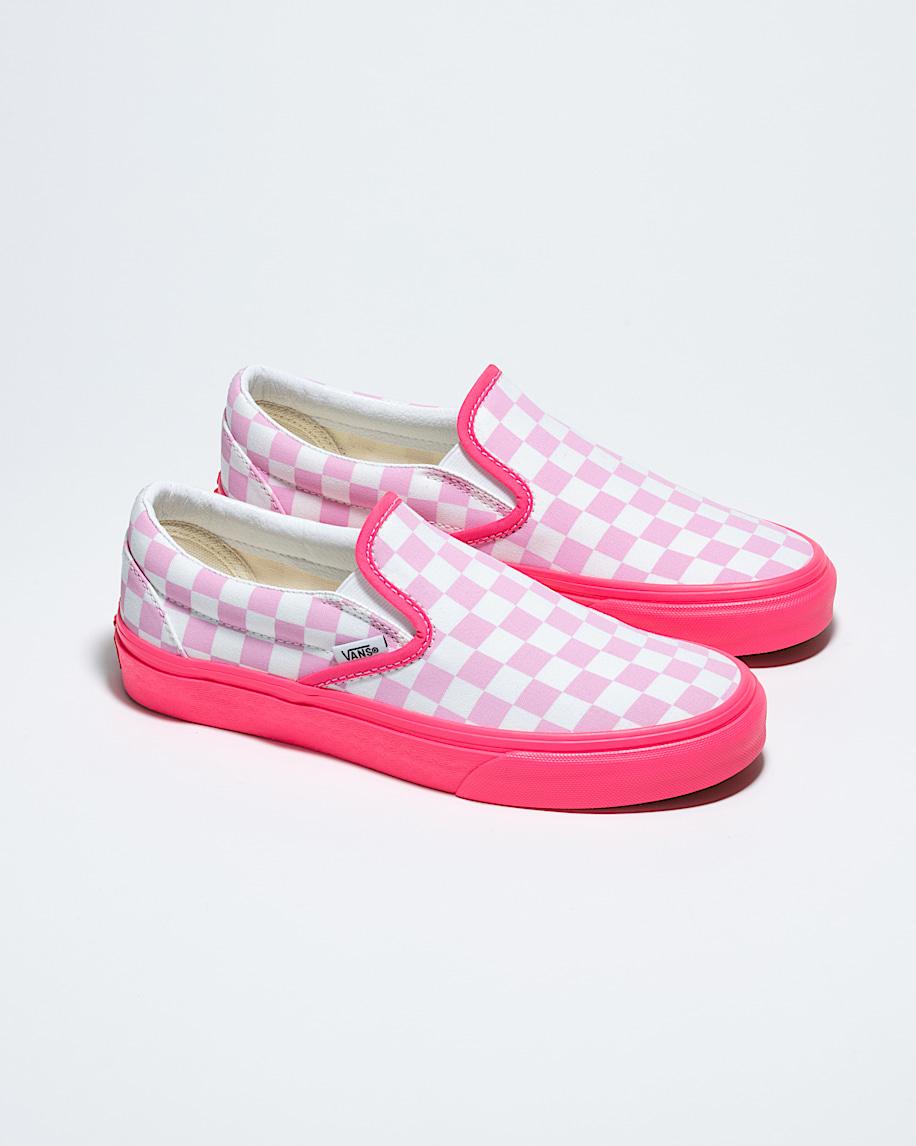 Taka Hayashi For Vault By Vans Customs Classic Slip-On Checkerboard Wide Shoe Customs
