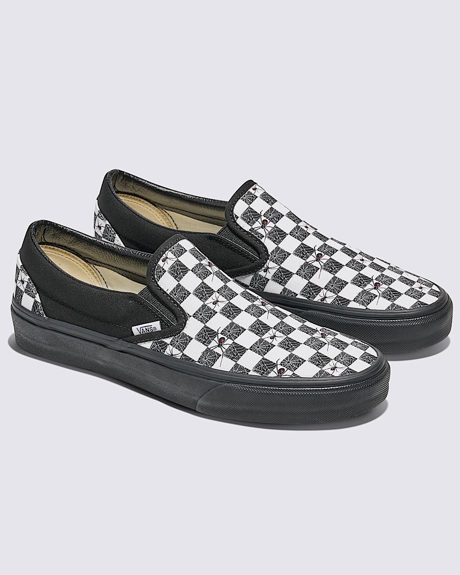 Taka Hayashi For Vault By Vans Customs Classic Slip-On Halloween Checkerboard Shoe Customs