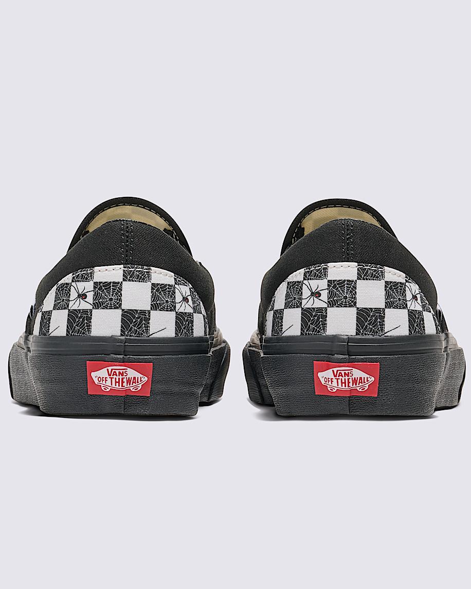 Taka Hayashi For Vault By Vans Customs Classic Slip-On Halloween Checkerboard Shoe Customs