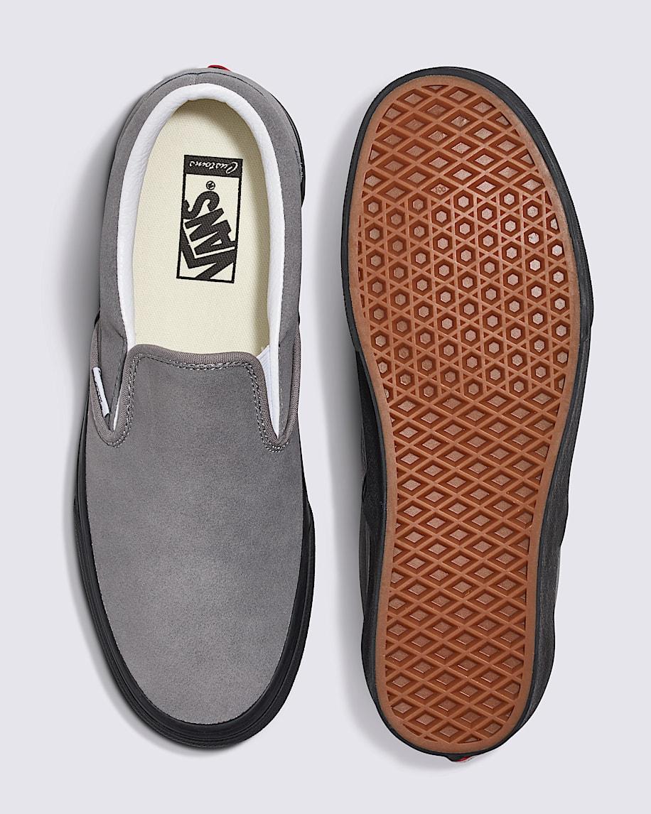 Taka Hayashi For Vault By Vans Customs Classic Slip-On Suede Shoe Customs