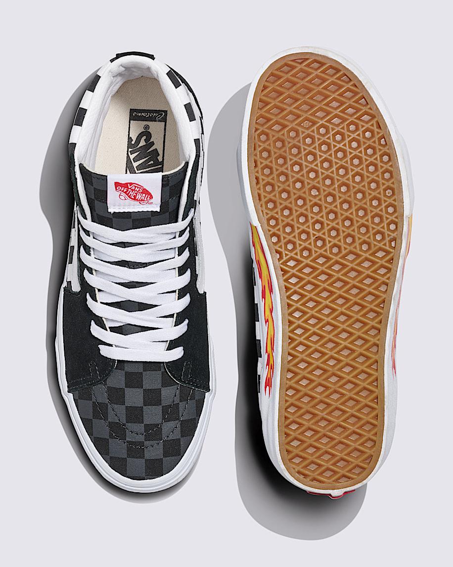 Taka Hayashi For Vault By Vans Customs Sk8-Hi Checkerboard Shoe Customs