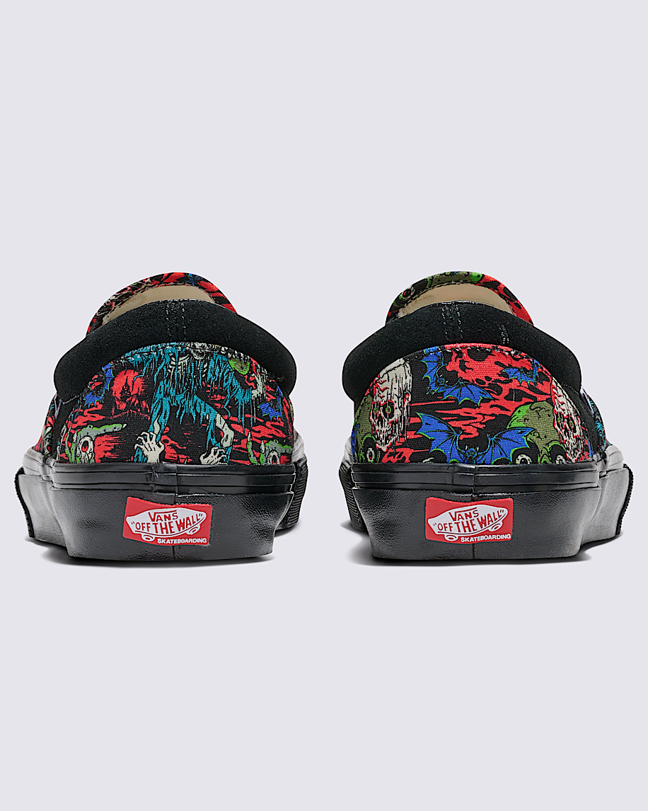 Taka Hayashi For Vault By Vans Customs Skate Slip-On Halloween Shoe Customs