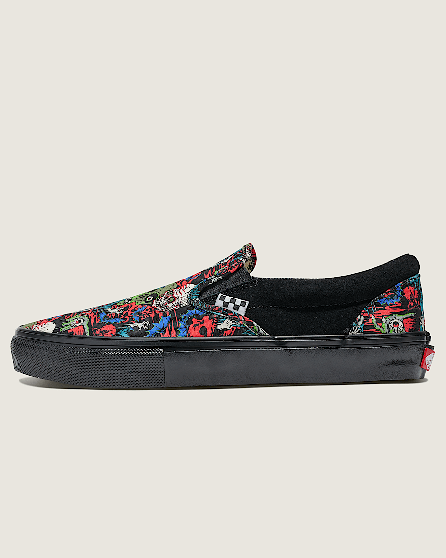 taka hayashi for vault by vans Customs Skate Slip-On Halloween Shoe Customs