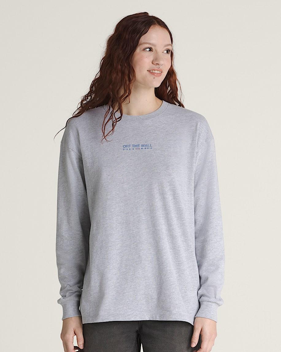 Taka Hayashi For Vault By Vans Disco Nights Long Sleeve T-Shirt Heather Grey