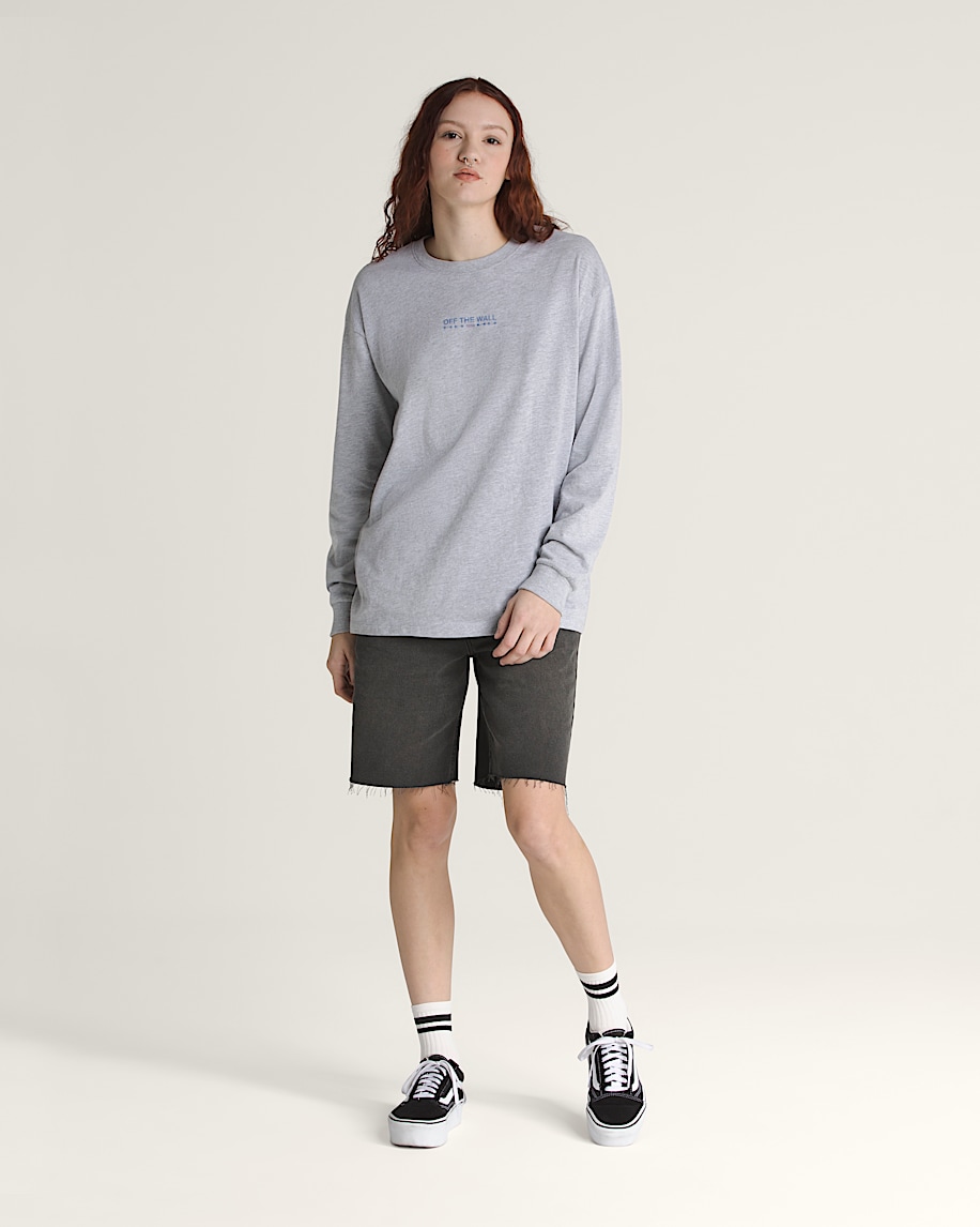 Taka Hayashi For Vault By Vans Disco Nights Long Sleeve T-Shirt Heather Grey