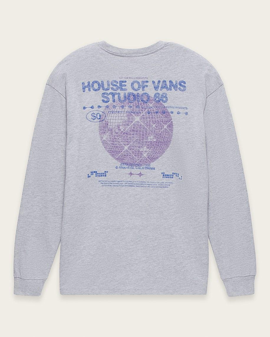taka hayashi for vault by vans Disco Nights Long Sleeve T-Shirt Heather Grey