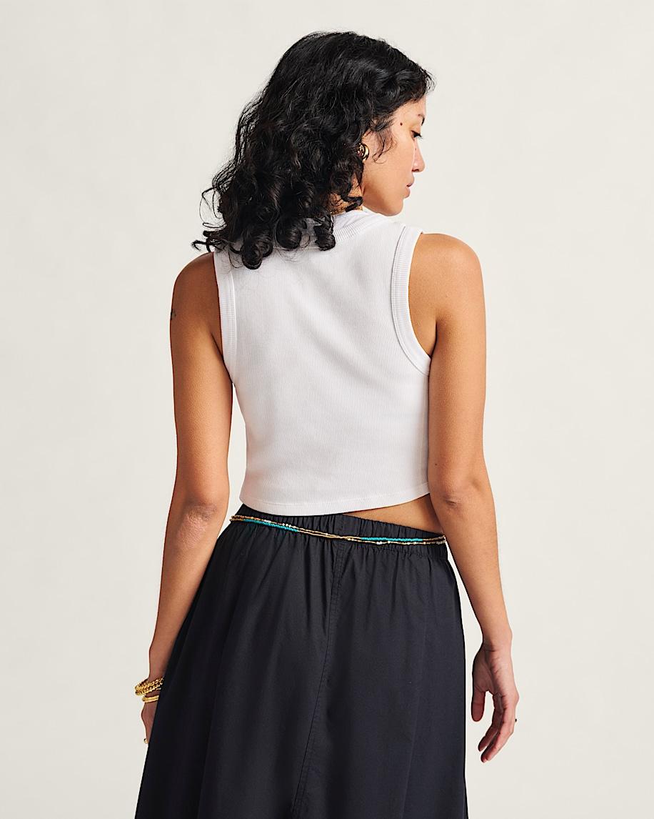 Taka Hayashi For Vault By Vans Drew Rib Tank Top White