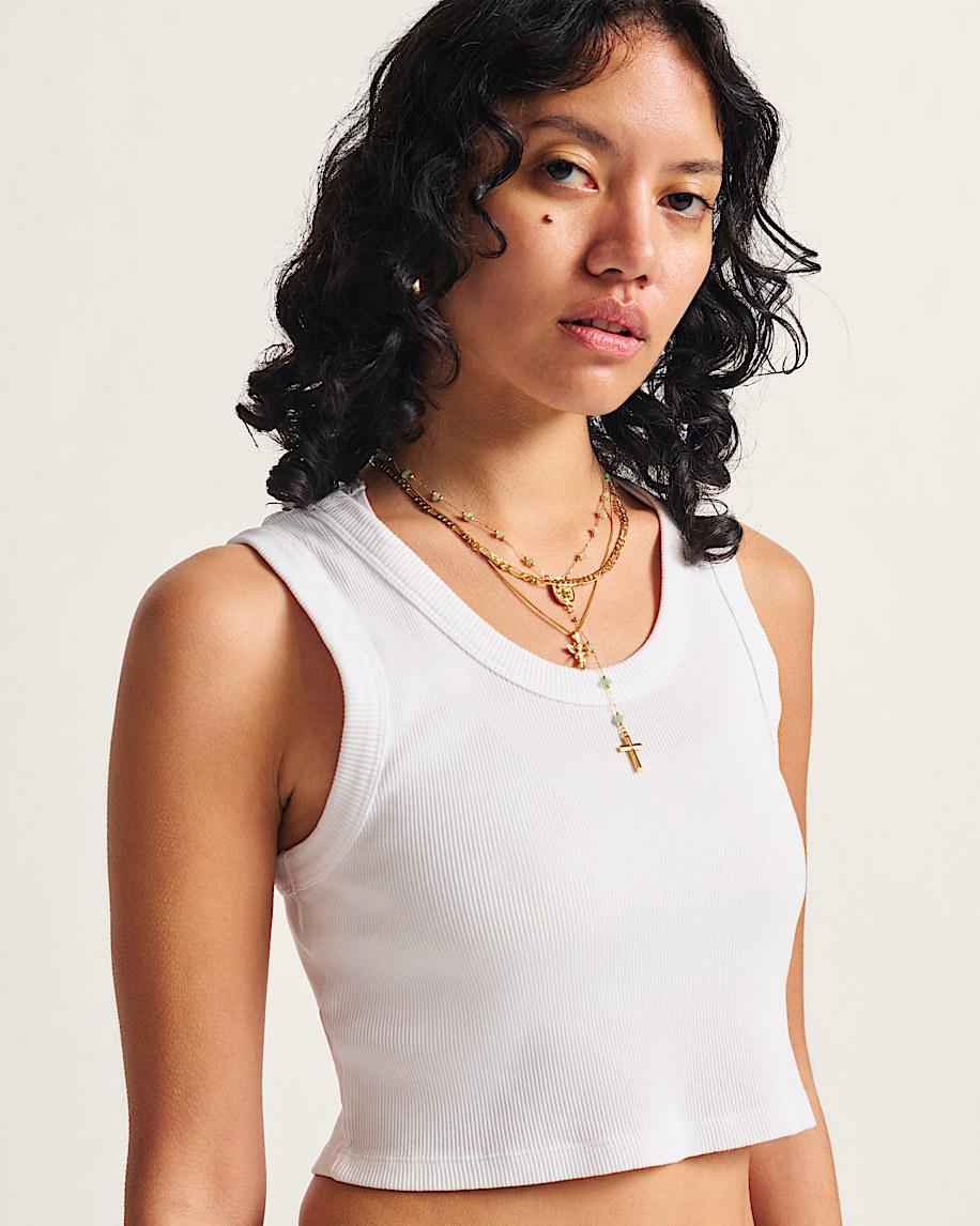 taka hayashi for vault by vans Drew Rib Tank Top White