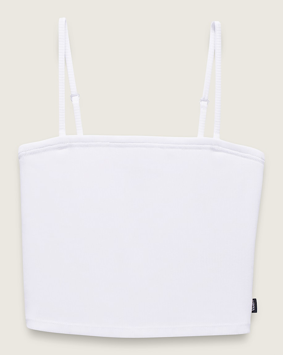 taka hayashi for vault by vans Drew Rib Tube Top White
