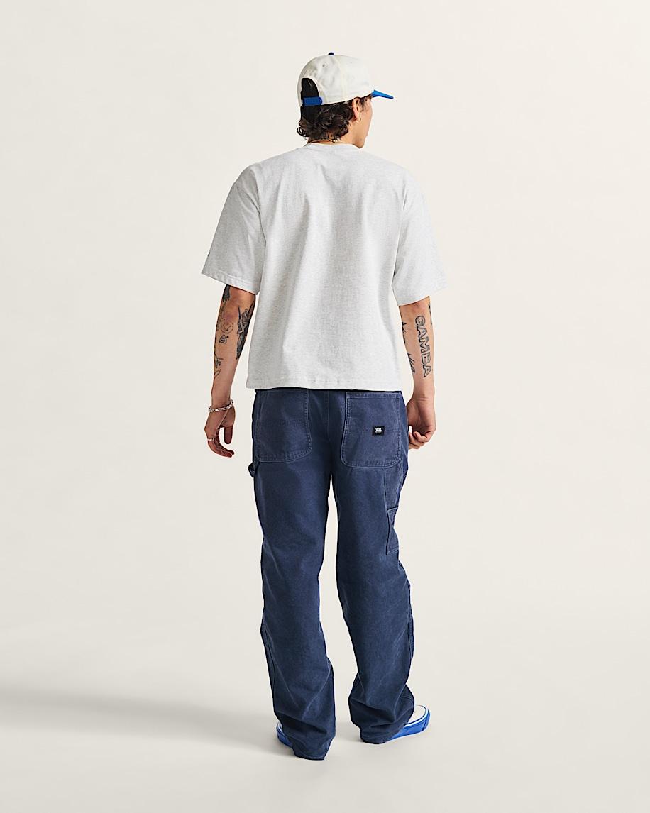 Taka Hayashi For Vault By Vans Drill Chore Carpenter Vintage Wash Pants Parisian Night Blue