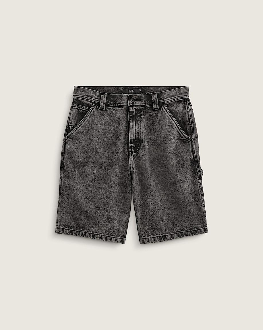 taka hayashi for vault by vans Drill Chore Loose Denim Shorts Stonewash Black
