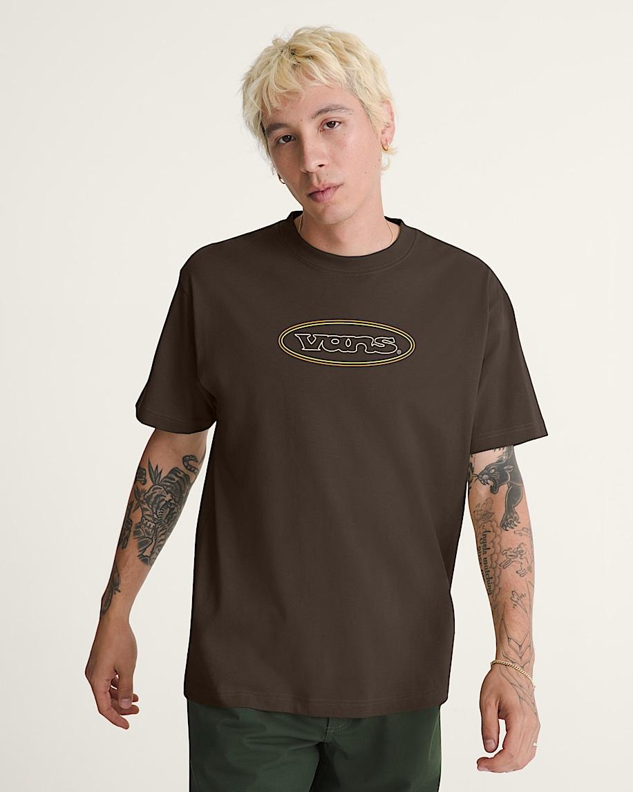 Taka Hayashi For Vault By Vans Elevated Peaks T-Shirt Demitasse Brown