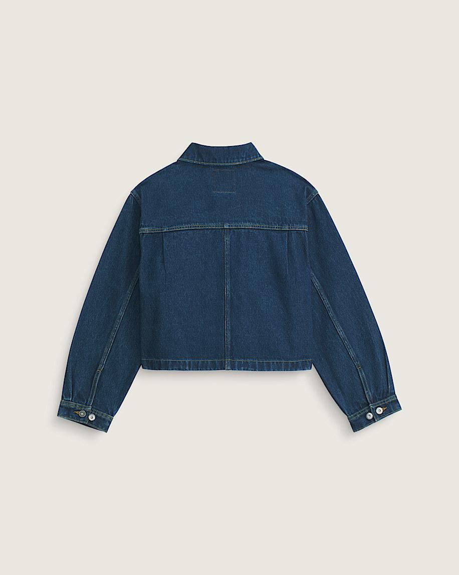 Taka Hayashi For Vault By Vans Emily Boxy Work Wear Jacket Dark Rise Black