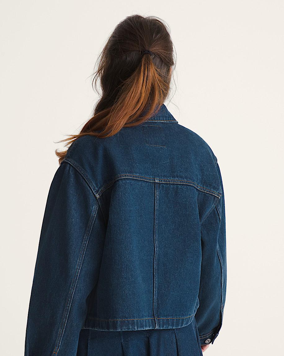 Taka Hayashi For Vault By Vans Emily Boxy Work Wear Jacket Dark Rise Black