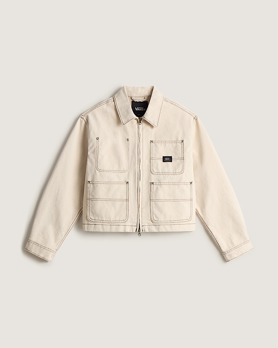 taka hayashi for vault by vans Emily Boxy Work Wear Jacket Natural Seed