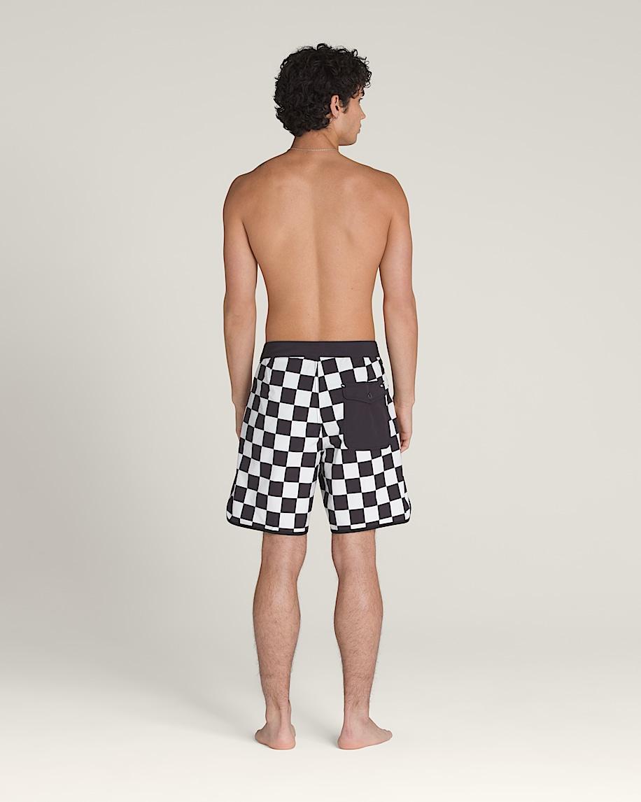 Taka Hayashi For Vault By Vans Everride Scalloped 18'' Boardshorts Black White