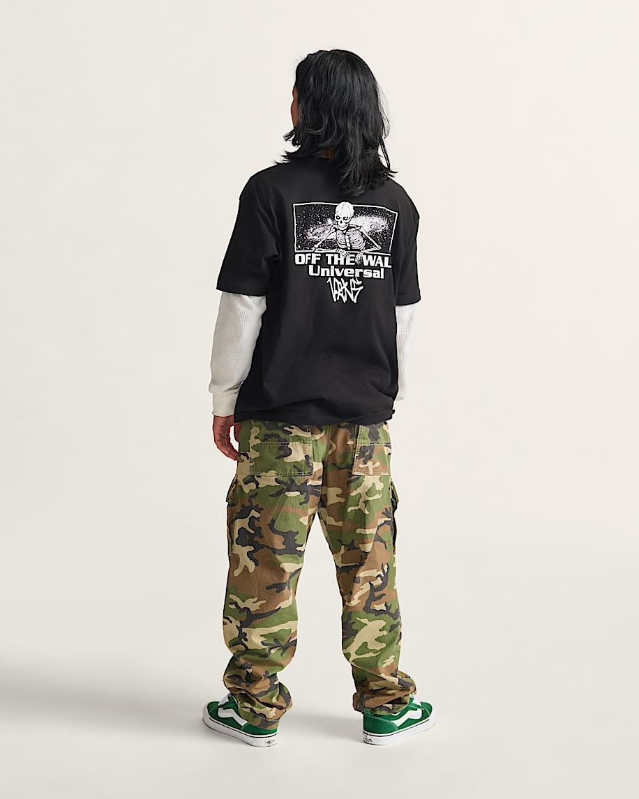 Taka Hayashi For Vault By Vans Fatigue Cargo Loose Tapered Ripstop Pants Vintage Camo Brown Green
