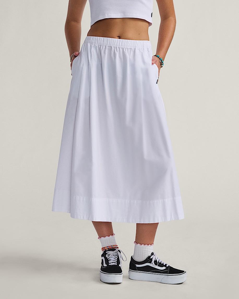Taka Hayashi For Vault By Vans Francesca Full Skirt White