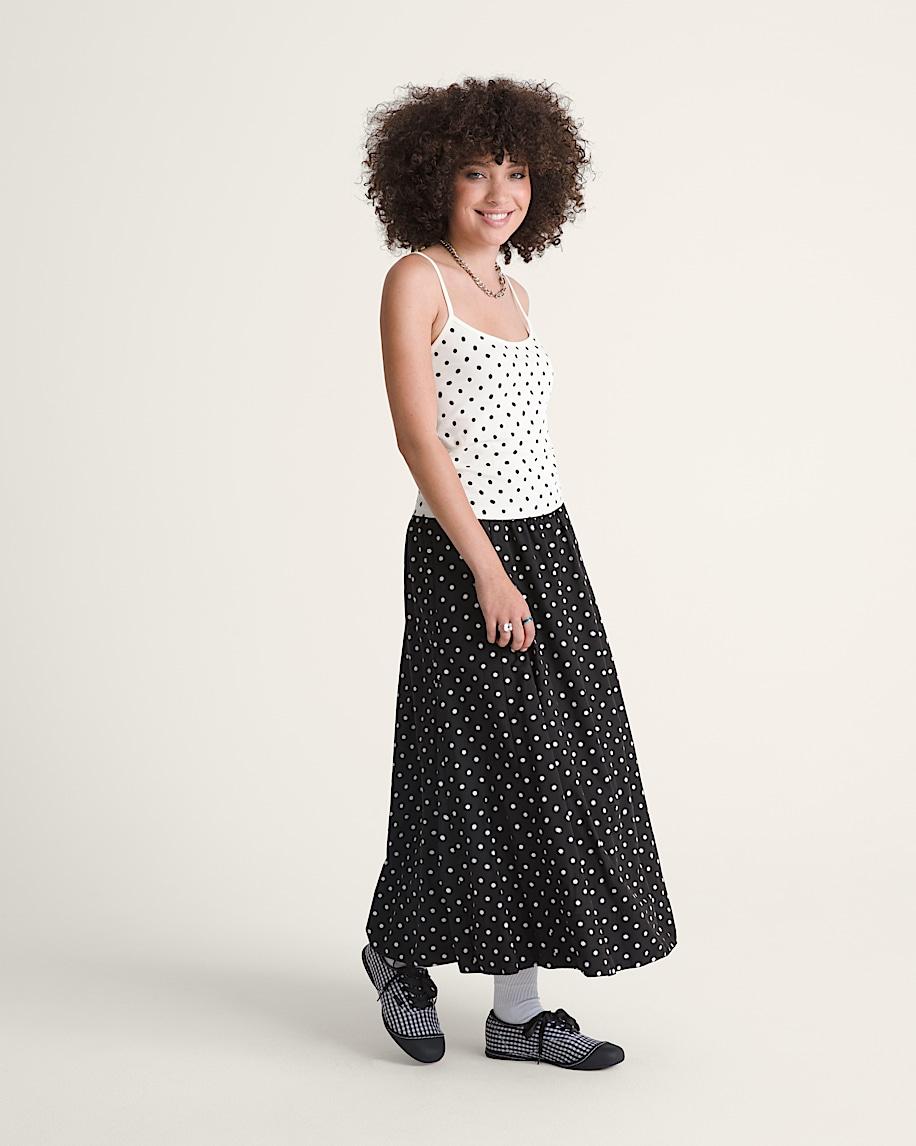 Taka Hayashi For Vault By Vans Francesca Skirt Black Marshmallow White
