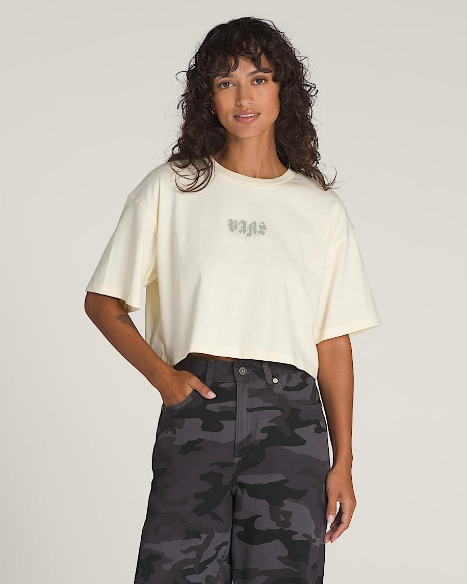 Taka Hayashi For Vault By Vans Grafitti Nightwash T-Shirt Lemon Icing Cream White