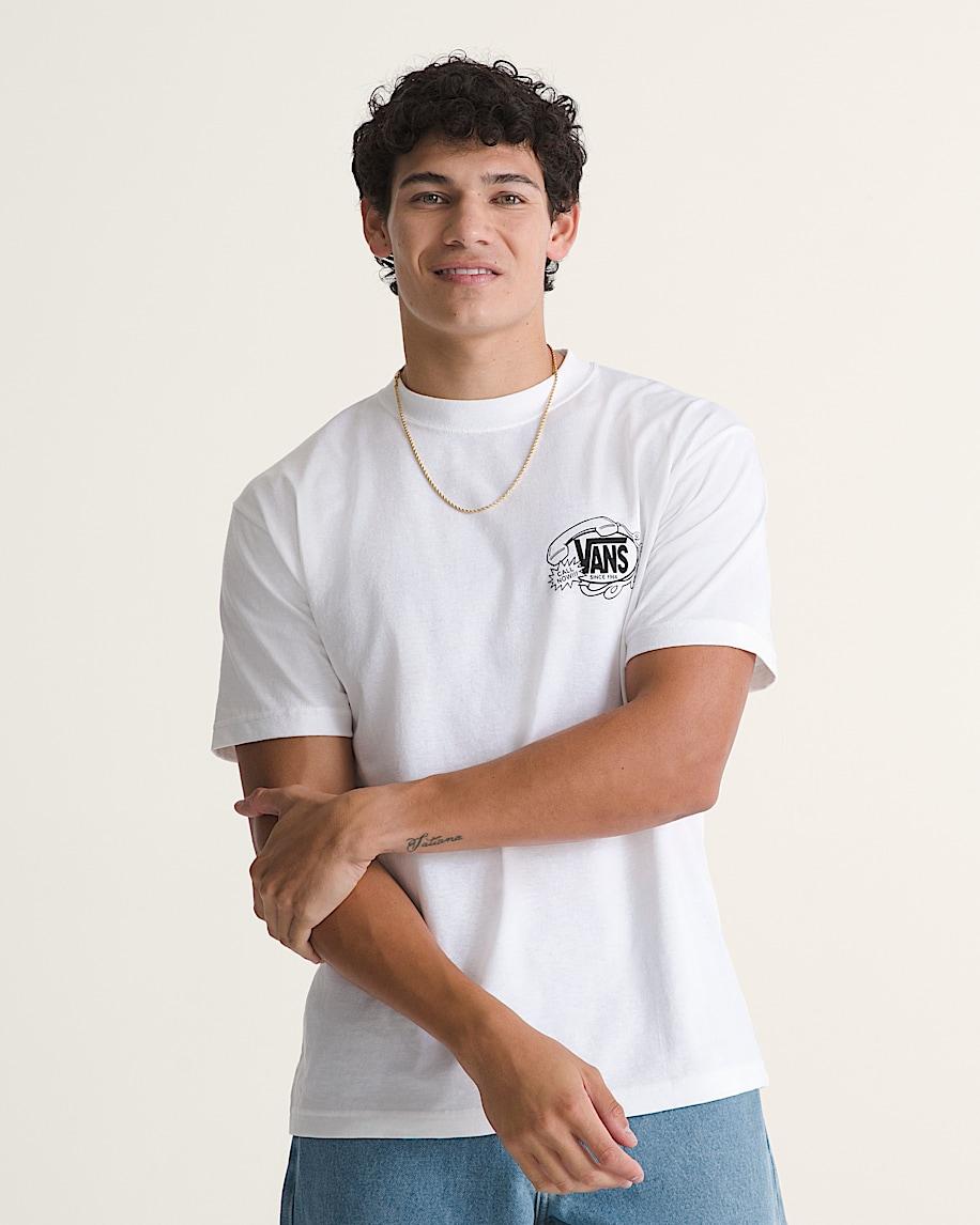 Taka Hayashi For Vault By Vans Hot Lines T-Shirt White