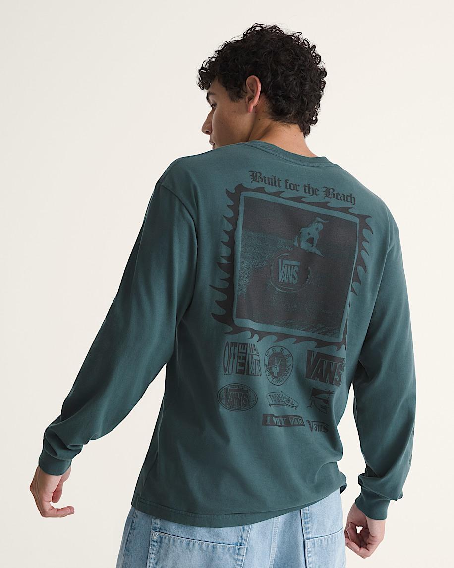 Taka Hayashi For Vault By Vans I Need My Long Sleeve T-Shirt Mossy Olive Green