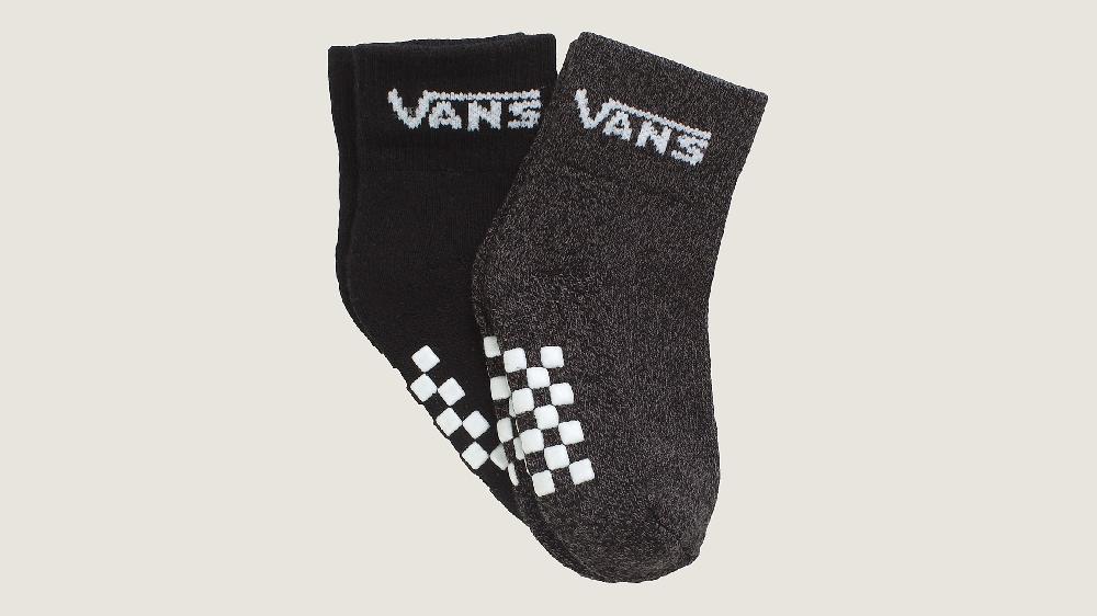 taka hayashi for vault by vans Infant Classic Crew Checkerboard Socks Black