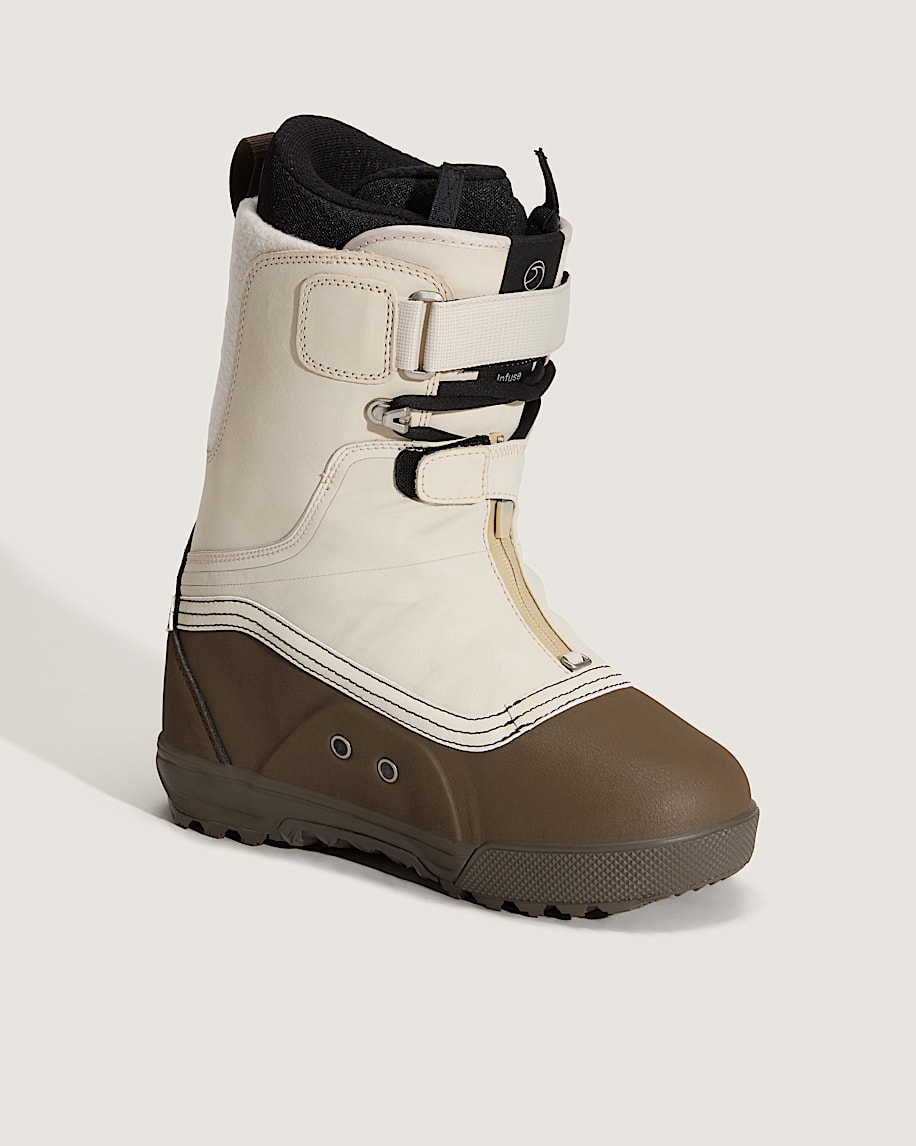 Taka Hayashi For Vault By Vans Infuse Snowsurf Snowboard Boot Oatmeal Beige Brown