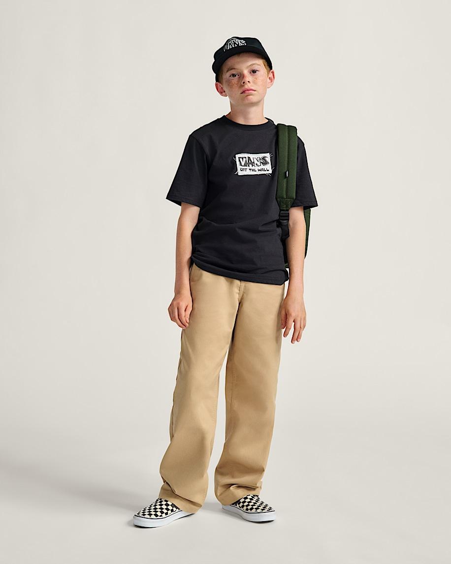 Taka Hayashi For Vault By Vans Kids Authentic Chino Loose Pants Incense Brown