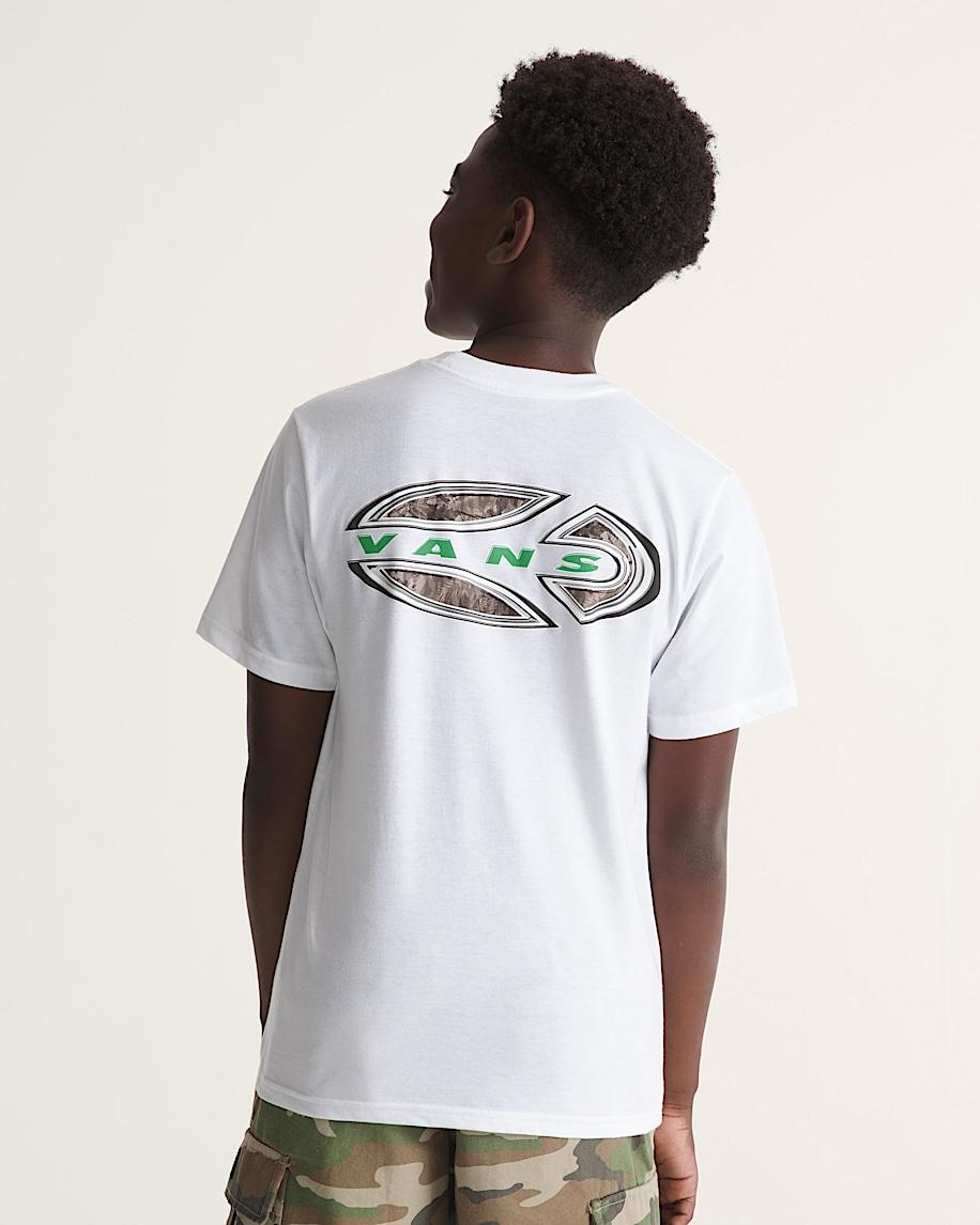 Taka Hayashi For Vault By Vans Kids Camo Oval T-Shirt White