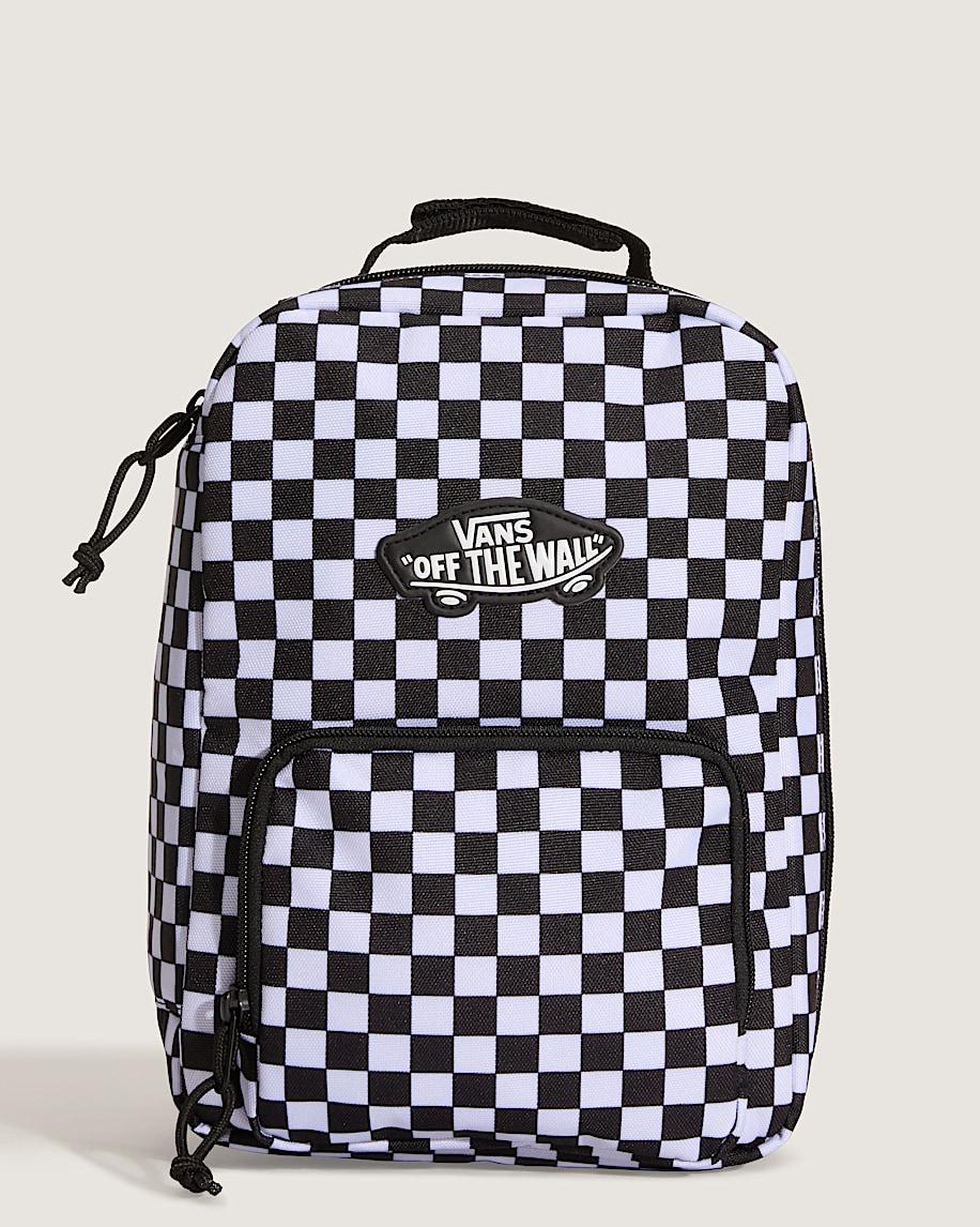 taka hayashi for vault by vans Kids Checkerboard Old Skool Lunch Bag Black White