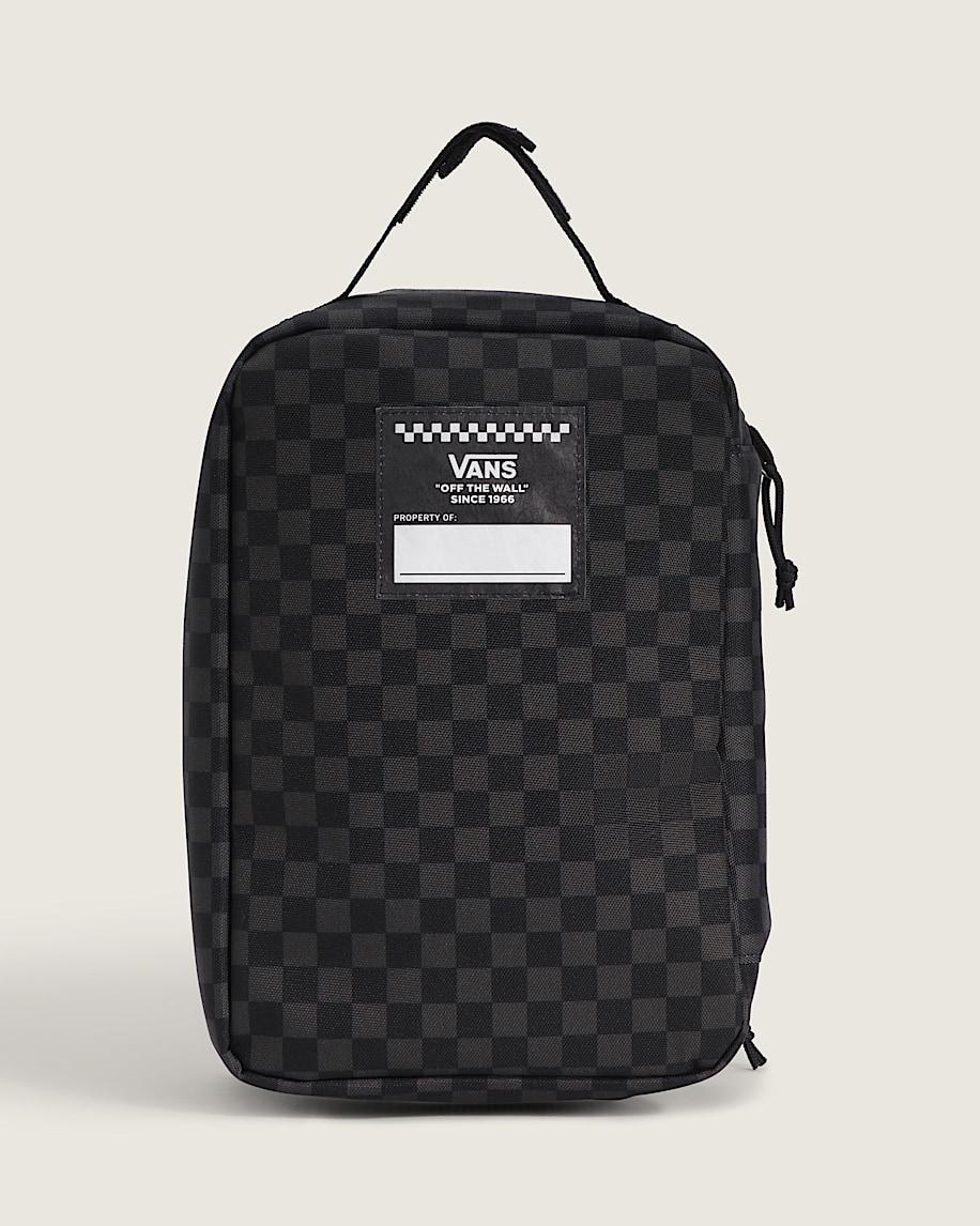 Taka Hayashi For Vault By Vans Kids Checkerboard Old Skool Lunch Bag Charcoal Black