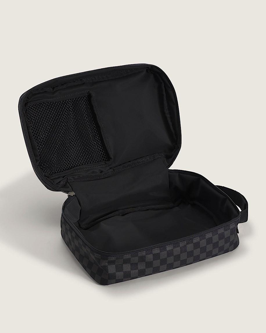 Taka Hayashi For Vault By Vans Kids Checkerboard Old Skool Lunch Bag Charcoal Black