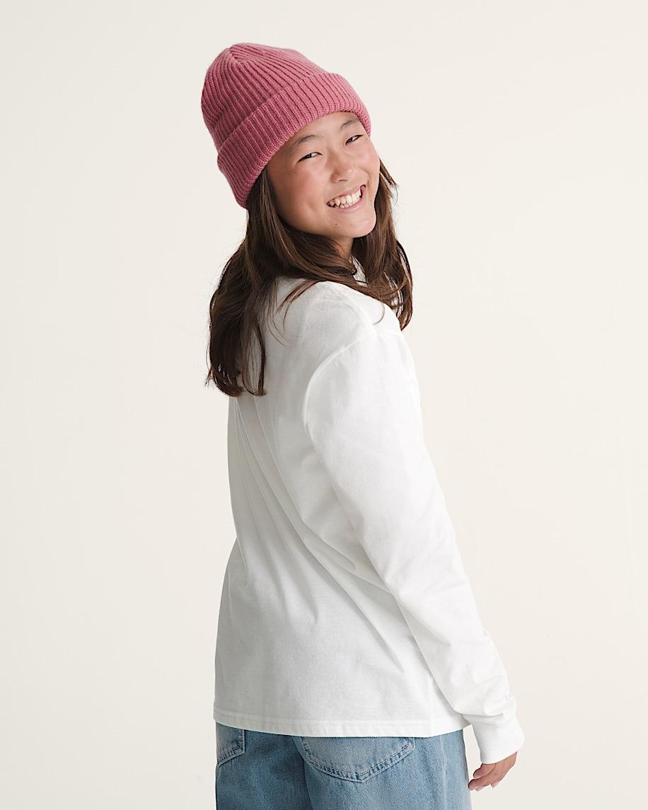 Taka Hayashi For Vault By Vans Kids Cherrylace Long Sleeve T-Shirt Marshmallow White