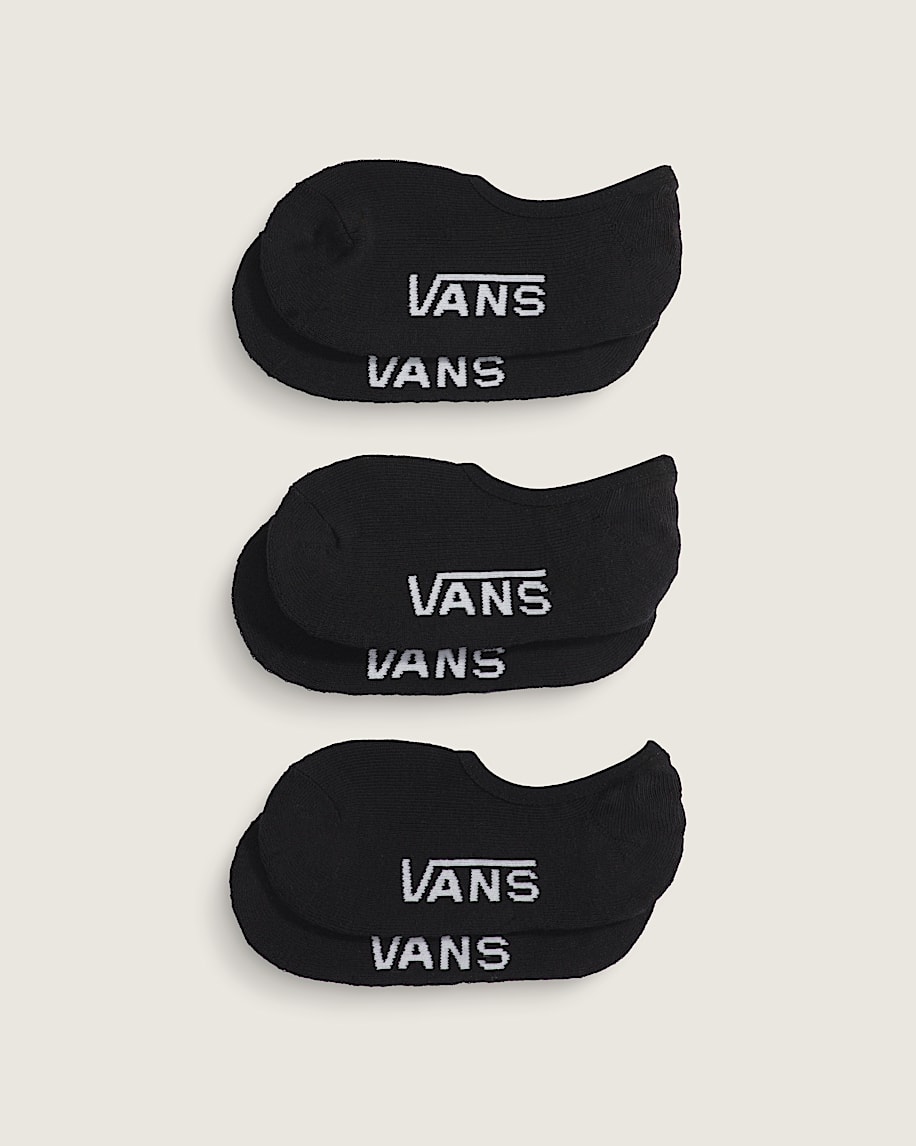 Vans Kids Classic No Show Socks Black