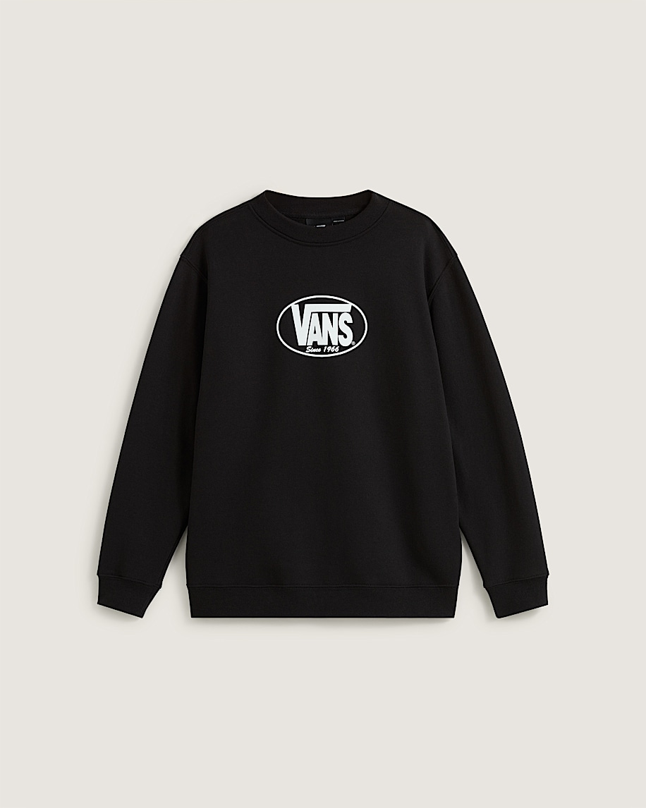 taka hayashi for vault by vans Kids Classic Oval Crew Sweatshirt Black