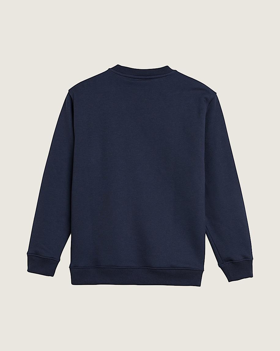 Taka Hayashi For Vault By Vans Kids Happy Spike Crew Sweatshirt Parisian Night Blue