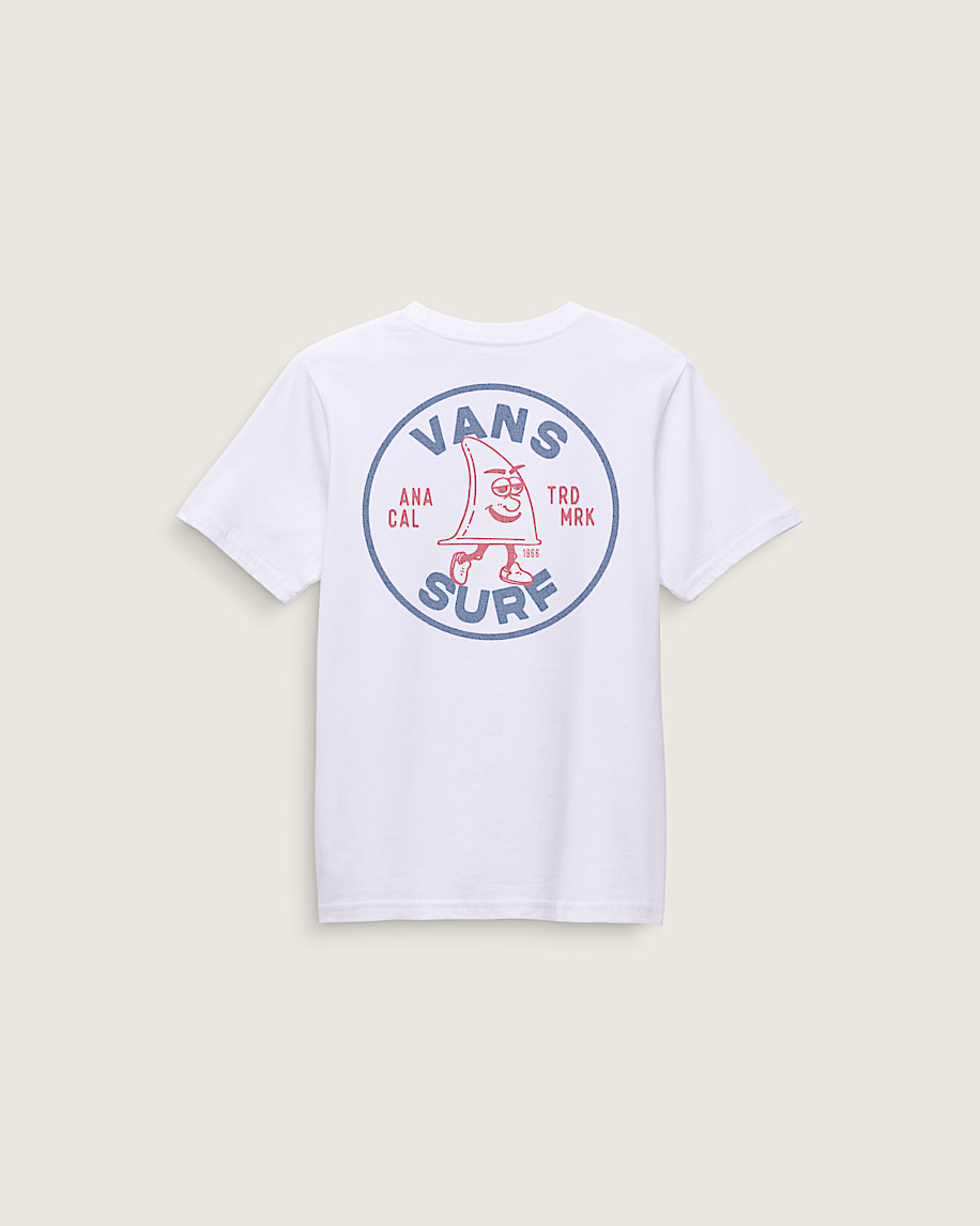 taka hayashi for vault by vans Kids Huck Fin T-Shirt White