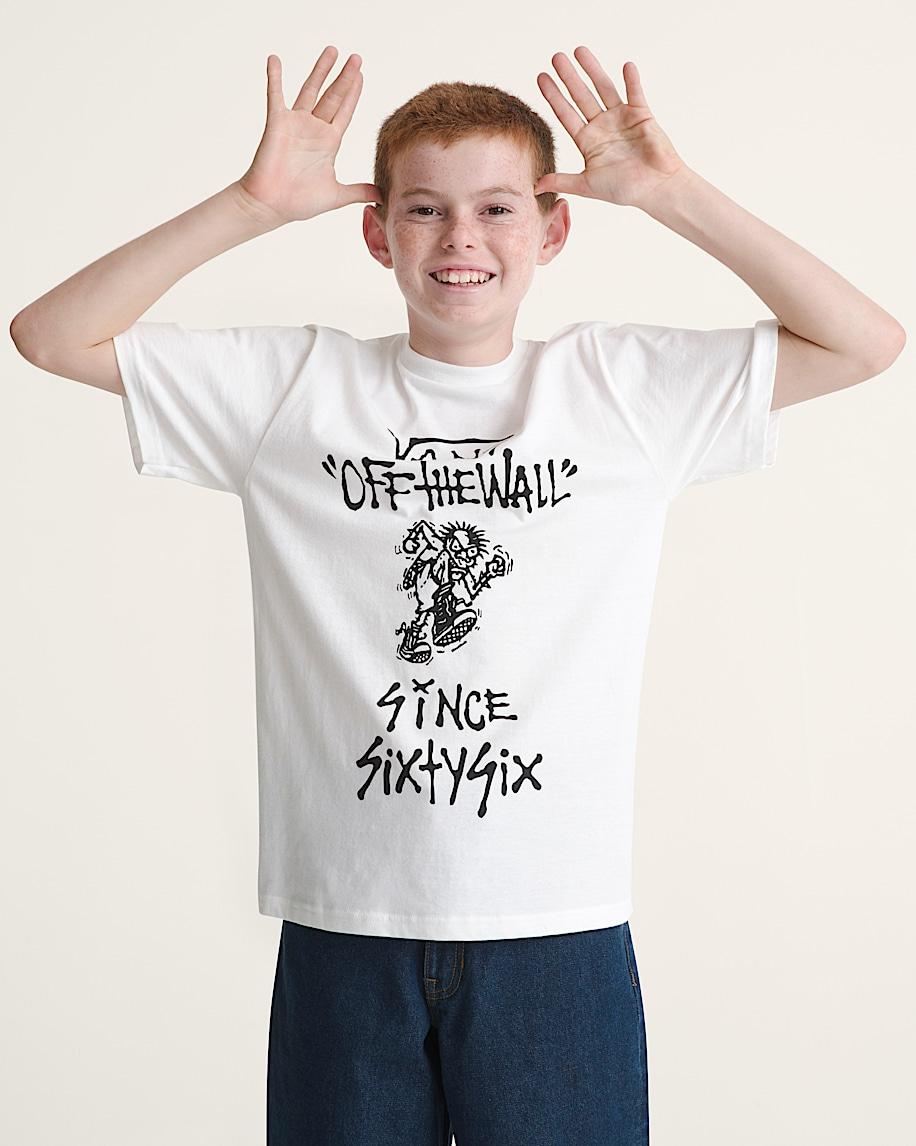 Taka Hayashi For Vault By Vans Kids Let Loose T-Shirt White