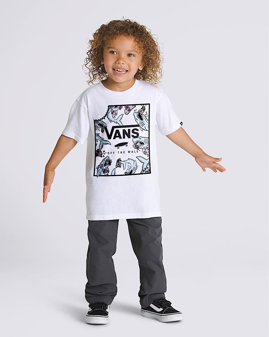 Taka Hayashi For Vault By Vans Kids Little Shark Bite T-Shirt White