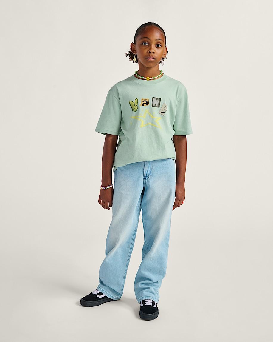 Taka Hayashi For Vault By Vans Kids Perforate T-Shirt Olive Green