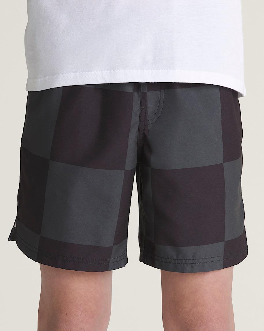 Taka Hayashi For Vault By Vans Kids Primary Checkerboard Shorts Checkerboard Black Grey