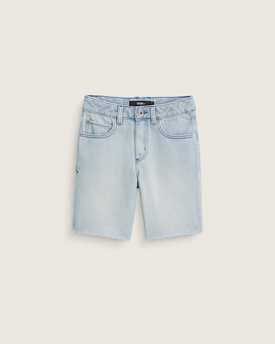 taka hayashi for vault by vans Kids Sirelle Cut-Off Jorts Light Stonewash Blue