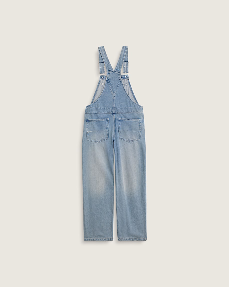 Taka Hayashi For Vault By Vans Kids Sirelle Denim Overalls Stonewash Blue